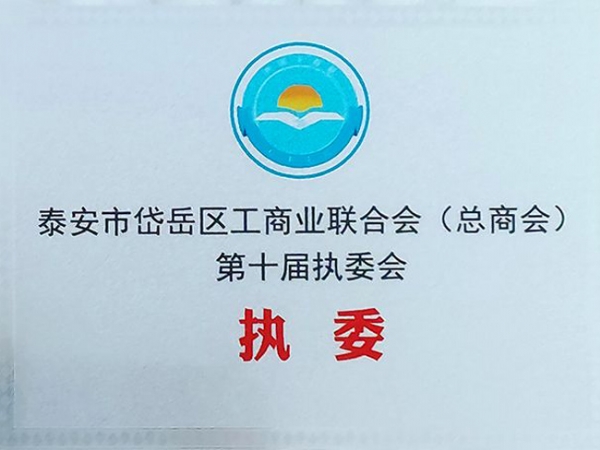 泰安市岱岳區(qū)工商業(yè)聯(lián)合會(huì)（總商會(huì)）第十屆執(zhí)委會(huì)-執(zhí)委